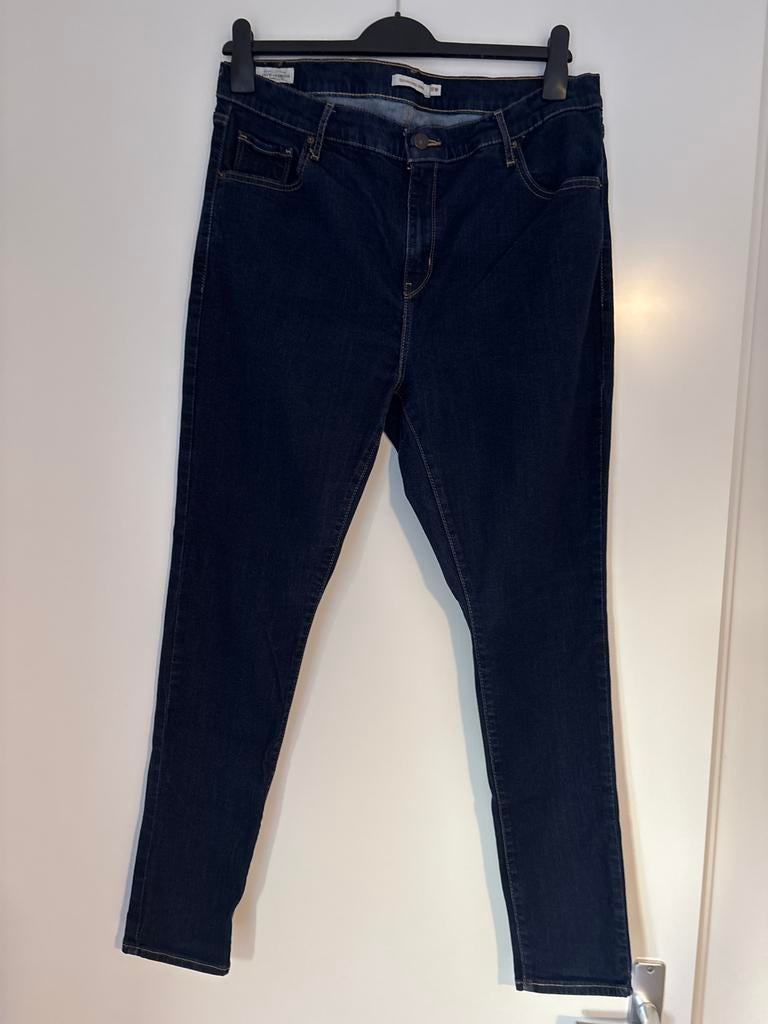 Levi's 721 High Rise Skinny Jeans - Maat W33-W36, Ophalen of Verzenden, Zo goed als nieuw, Blauw, W33 - W36 (confectie 42/44)