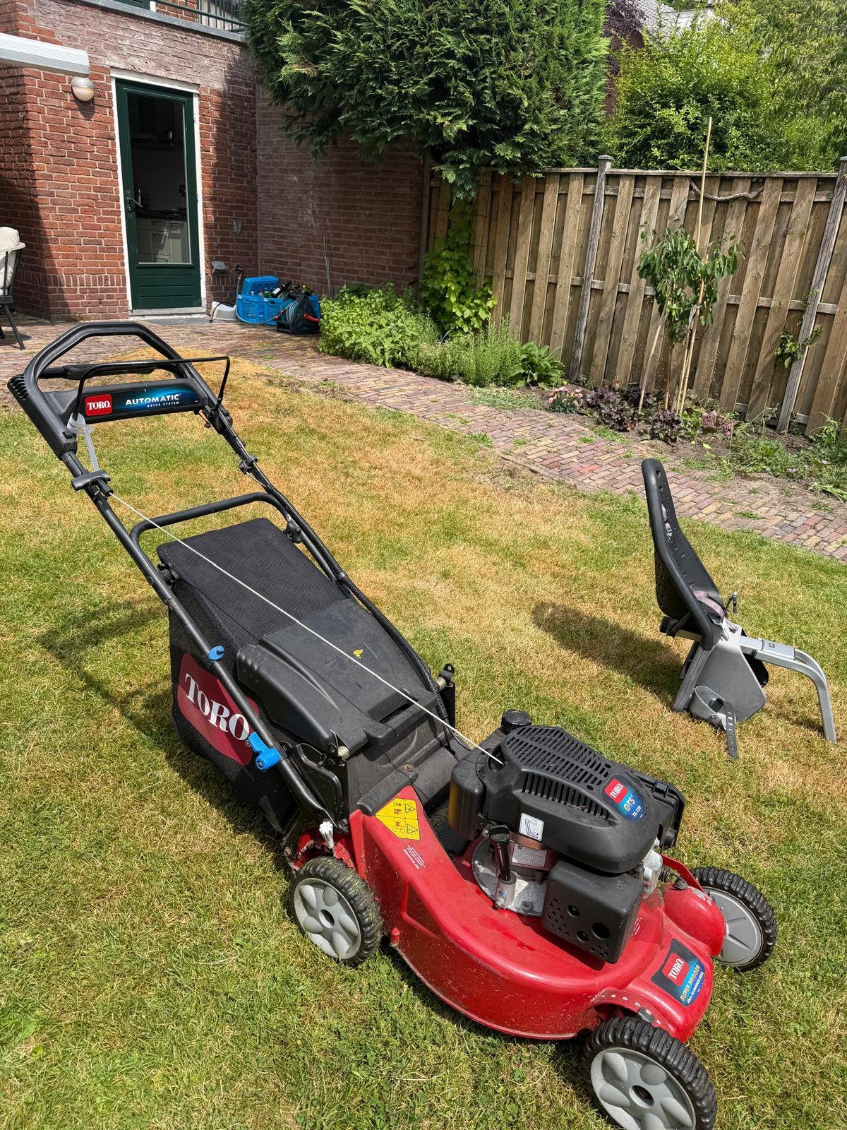 Toro Super Bagger GTS TX-159 Benzine Grasmaaier, Ophalen, Cirkelmaaier, Gebruikt, Opvangbak
