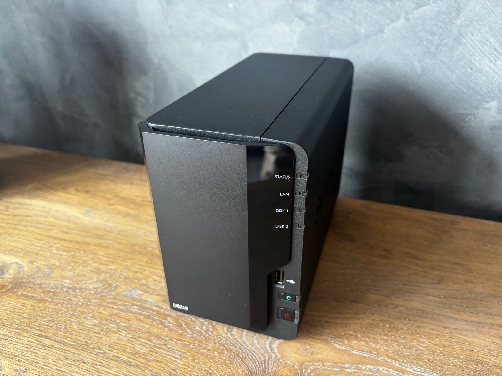Synology DS218 met 2 x 1TB Harde Schijf, Computers en Software, NAS, Ophalen of Verzenden, Zo goed als nieuw