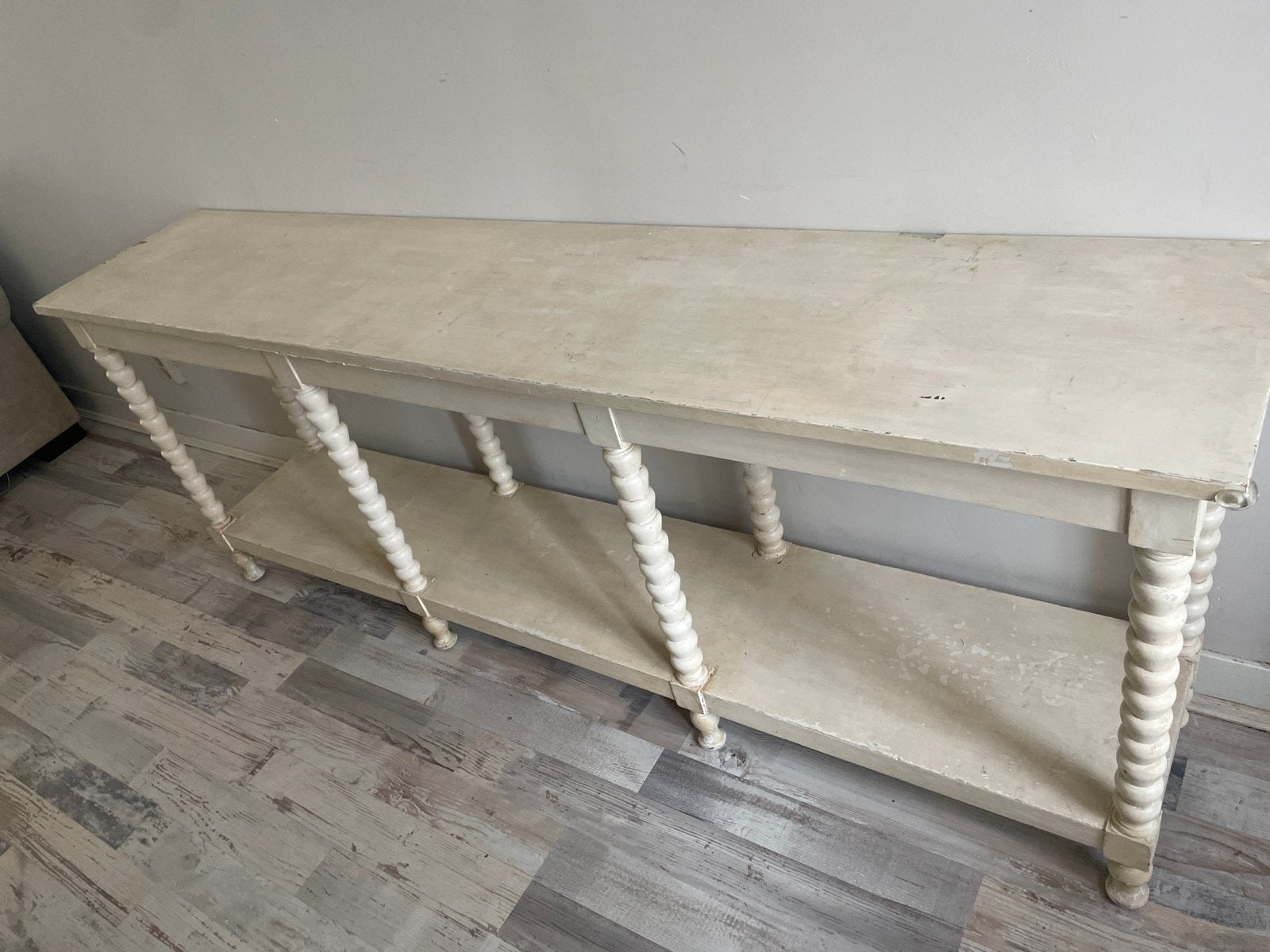 Sidetable met twee lagen - 200x40x78 cm, Huis en Inrichting, Ophalen, Gebruikt, 200 cm of meer, Minder dan 50 cm