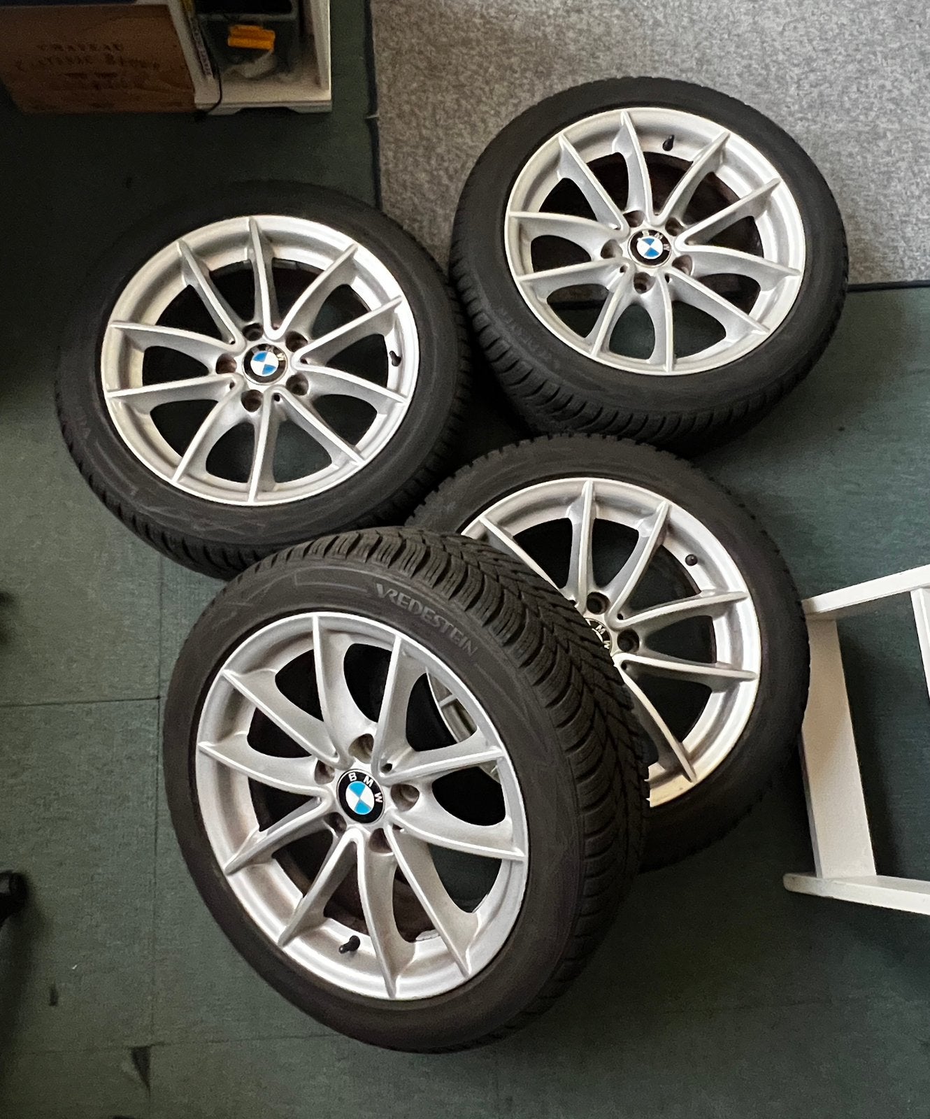 Bmw winterset style 618, Auto-onderdelen, Banden en Velgen, Ophalen, Gebruikt, Banden en Velgen, 17 inch