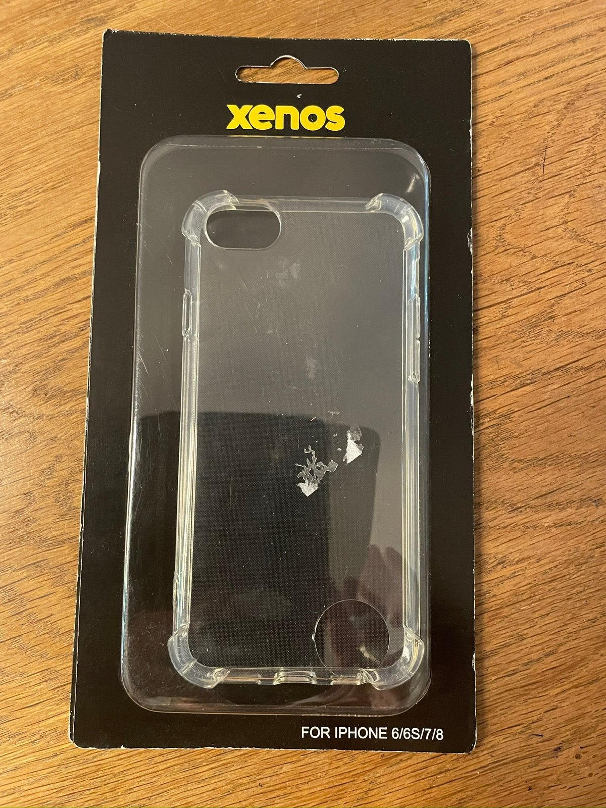 Xenos transparant hoesje cover nieuw iphone 6 7 8, Telecommunicatie, Mobiele telefoons | Hoesjes en Frontjes | Apple iPhone, Ophalen of Verzenden