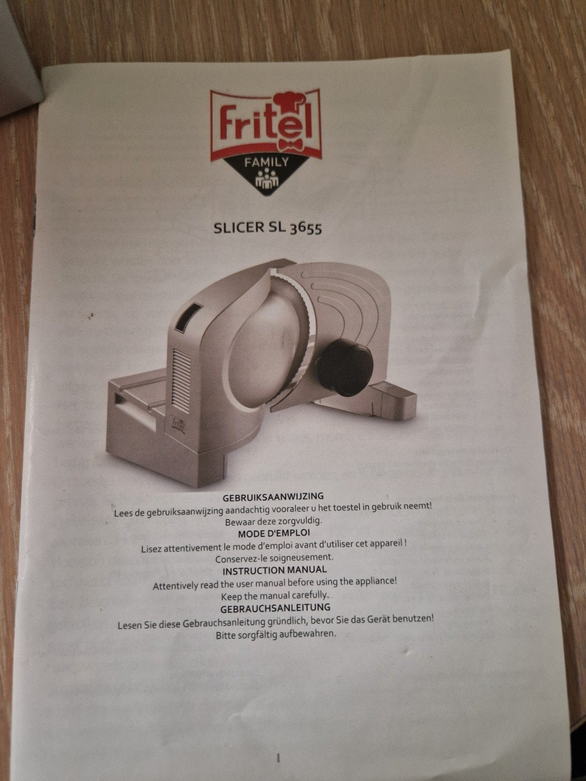 Fritel slicer, Ophalen, Zo goed als nieuw
