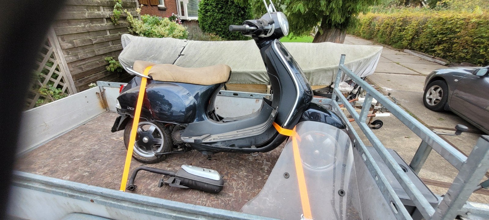 Vespa LX Scooter - Zwart - Gebruikt, Ophalen, Gebruikt, Benzine, Vespa LX