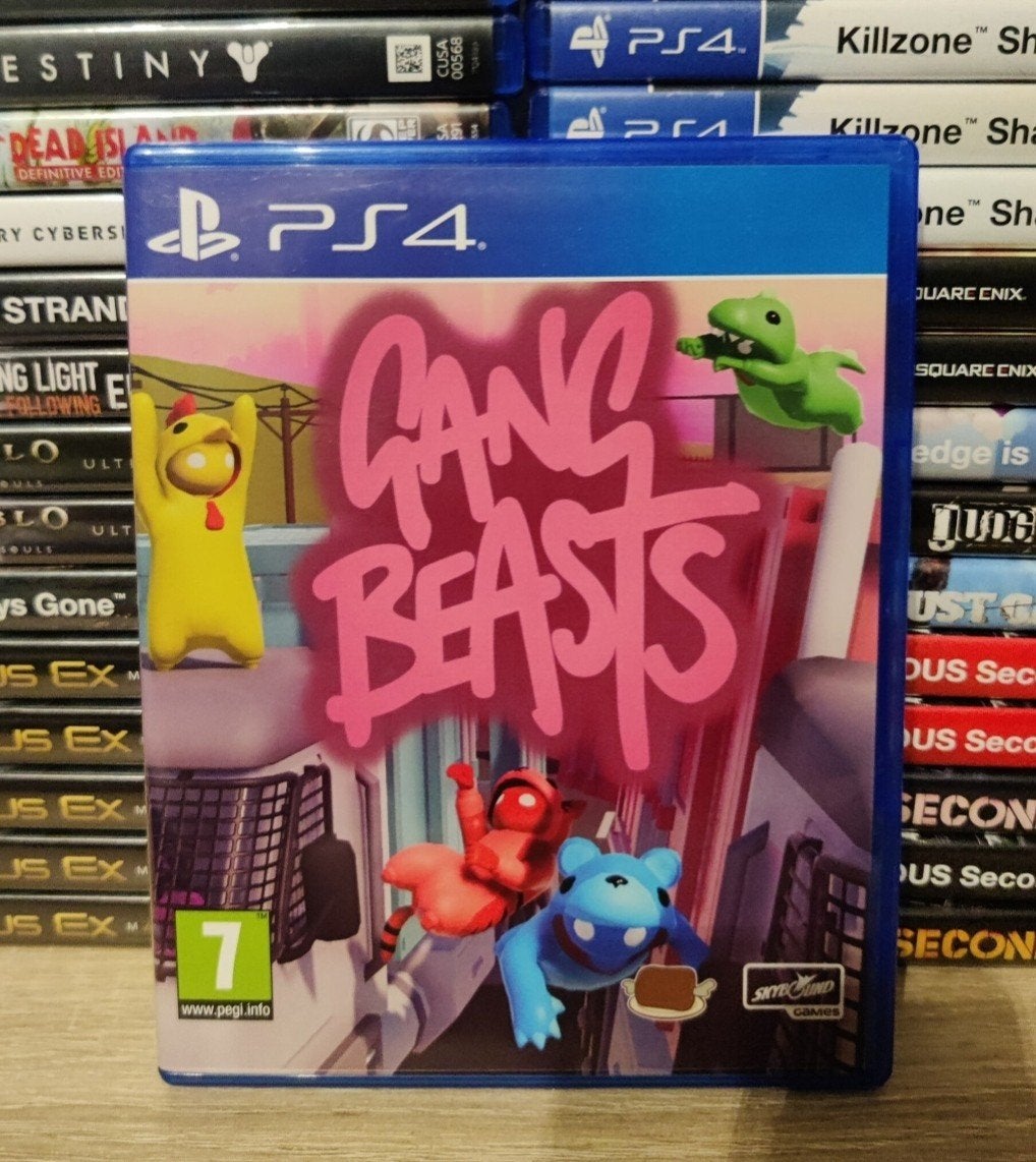 gang beasts playstation 4, 1 speler, Ophalen of Verzenden, Zo goed als nieuw, Vanaf 3 jaar