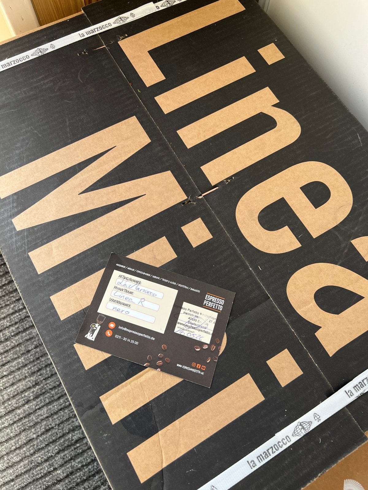 LA MARZOCCO LINEA MINI R, Ophalen, Nieuw, Koffiemachine