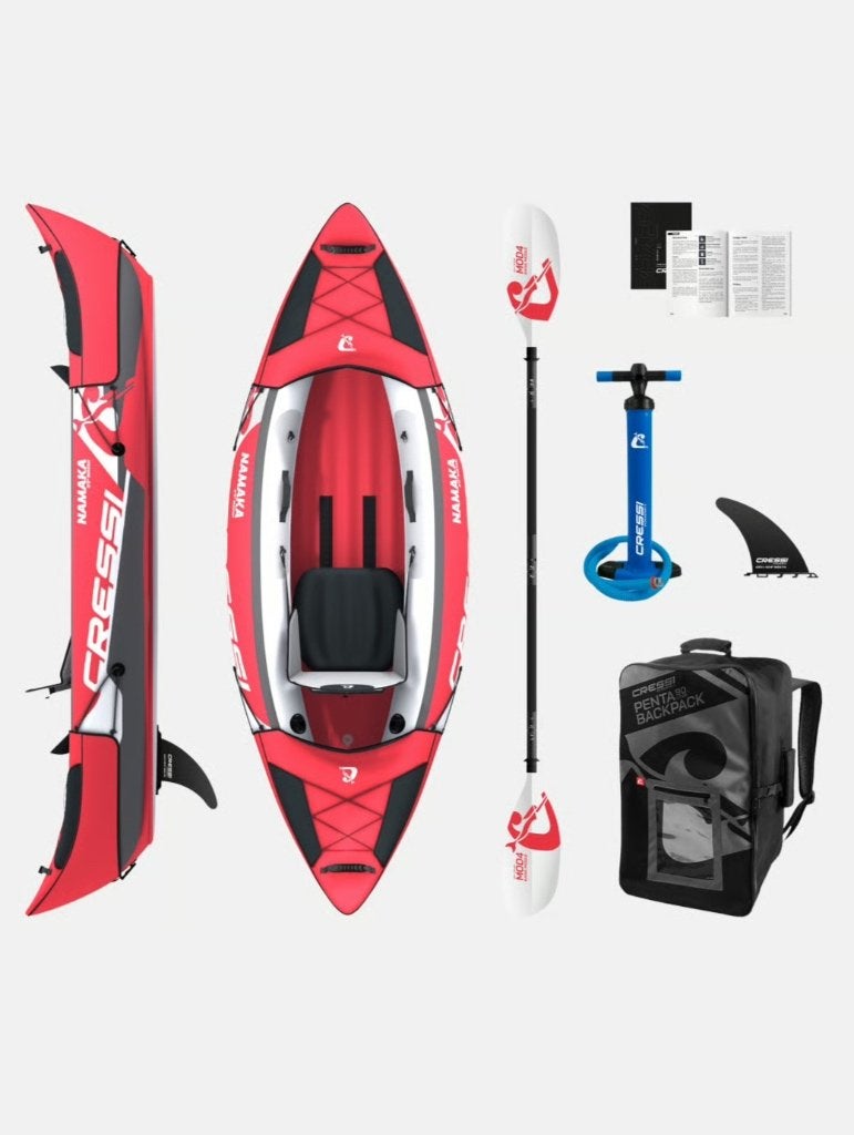 Cressi Namaka I opblaasbare kayak set | NIEUW, Watersport en Boten, Ophalen of Verzenden, Opblaasbaar, Nieuw, 1-persoons