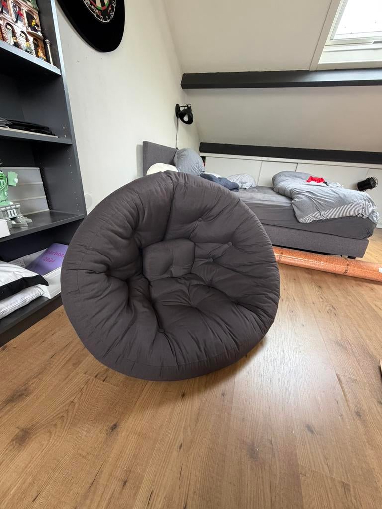 Karup Design loungestoel NIDO MINI, Ophalen, Zo goed als nieuw, Grijs, Zitzakstoel