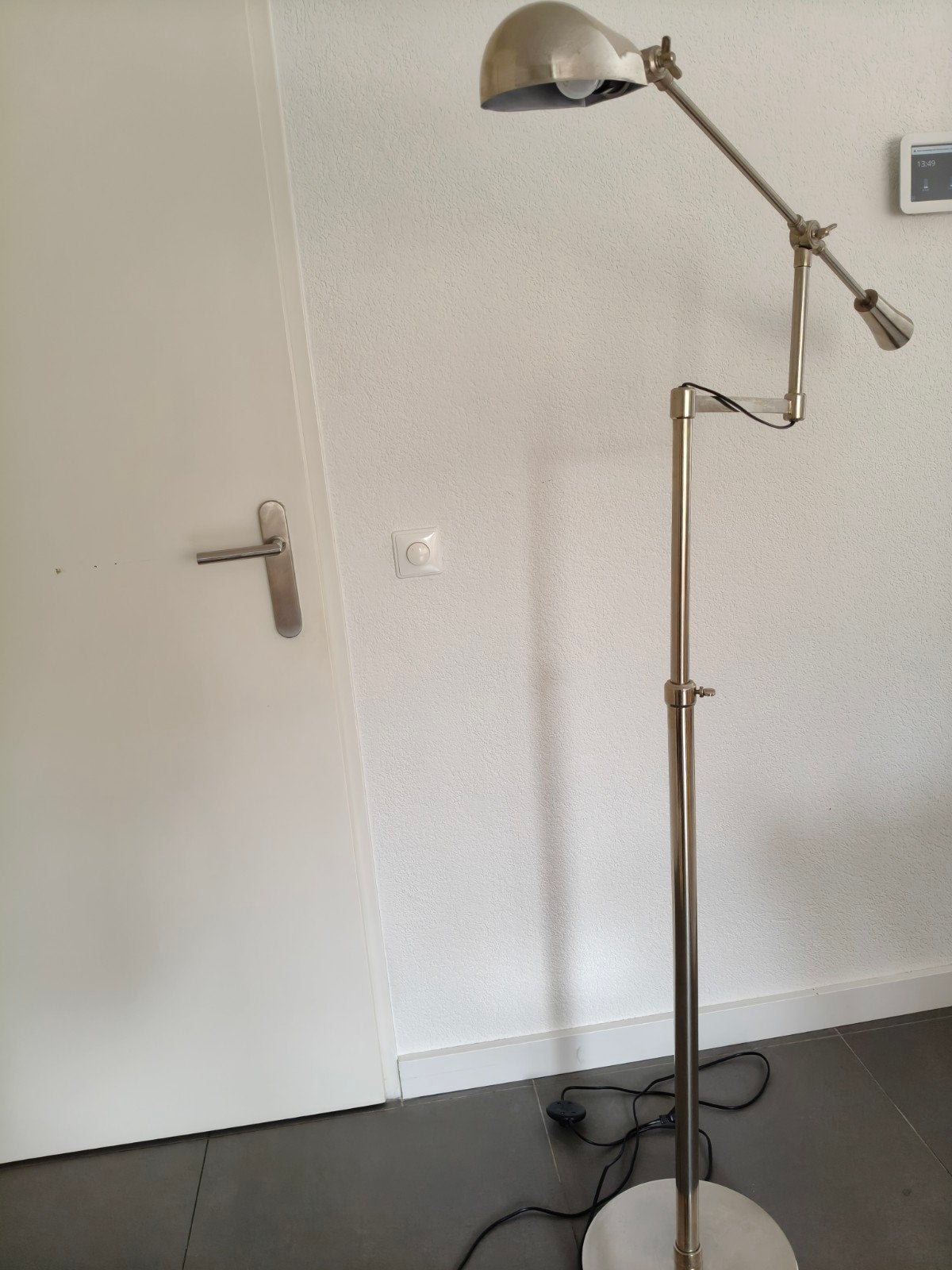 Riviera Maison Staande schemerlamp, Huis en Inrichting, Lampen | Vloerlampen, Ophalen, Zo goed als nieuw, 150 tot 200 cm