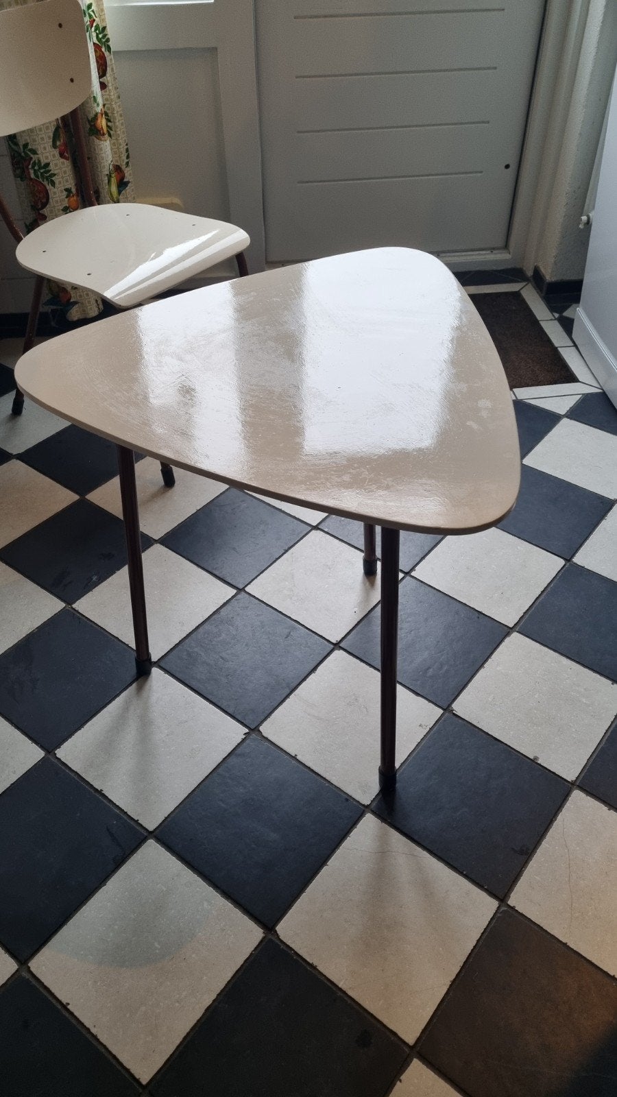 Vintage set tafeltje met stoel, Ophalen