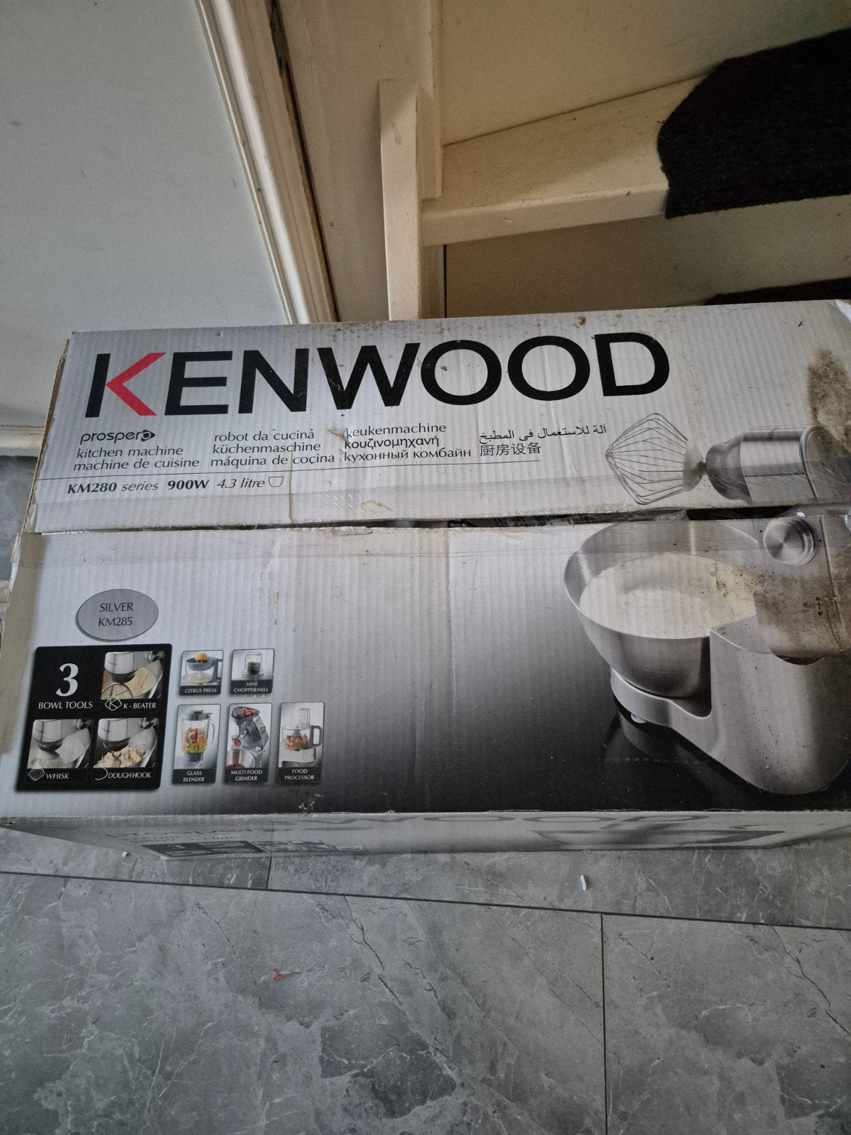 kenwood keuken machine, Witgoed en Apparatuur, 4 liter of meer, Ophalen, Nieuw, 3 snelheden of meer