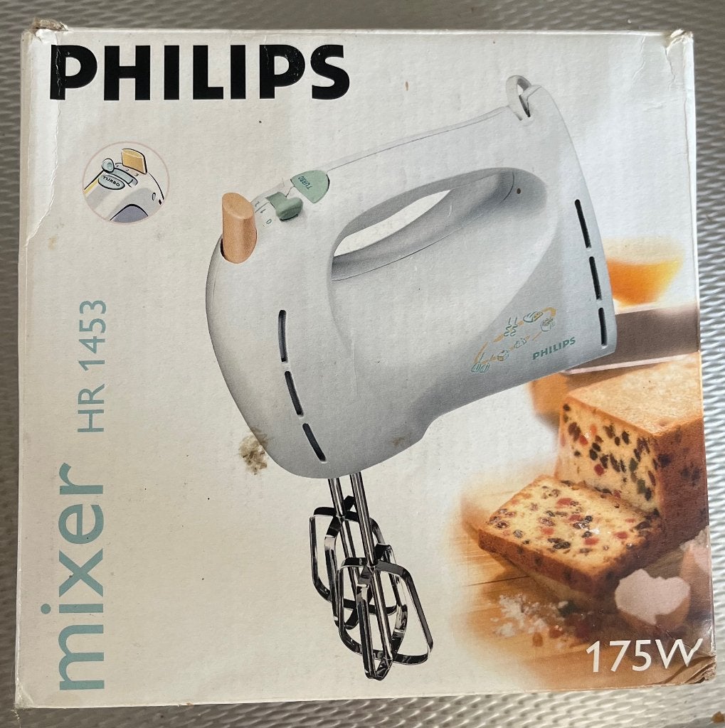 Philips mixer HR 1453, Witgoed en Apparatuur, 1 tot 2 liter, 3 snelheden of meer, Ophalen of Verzenden, Zo goed als nieuw