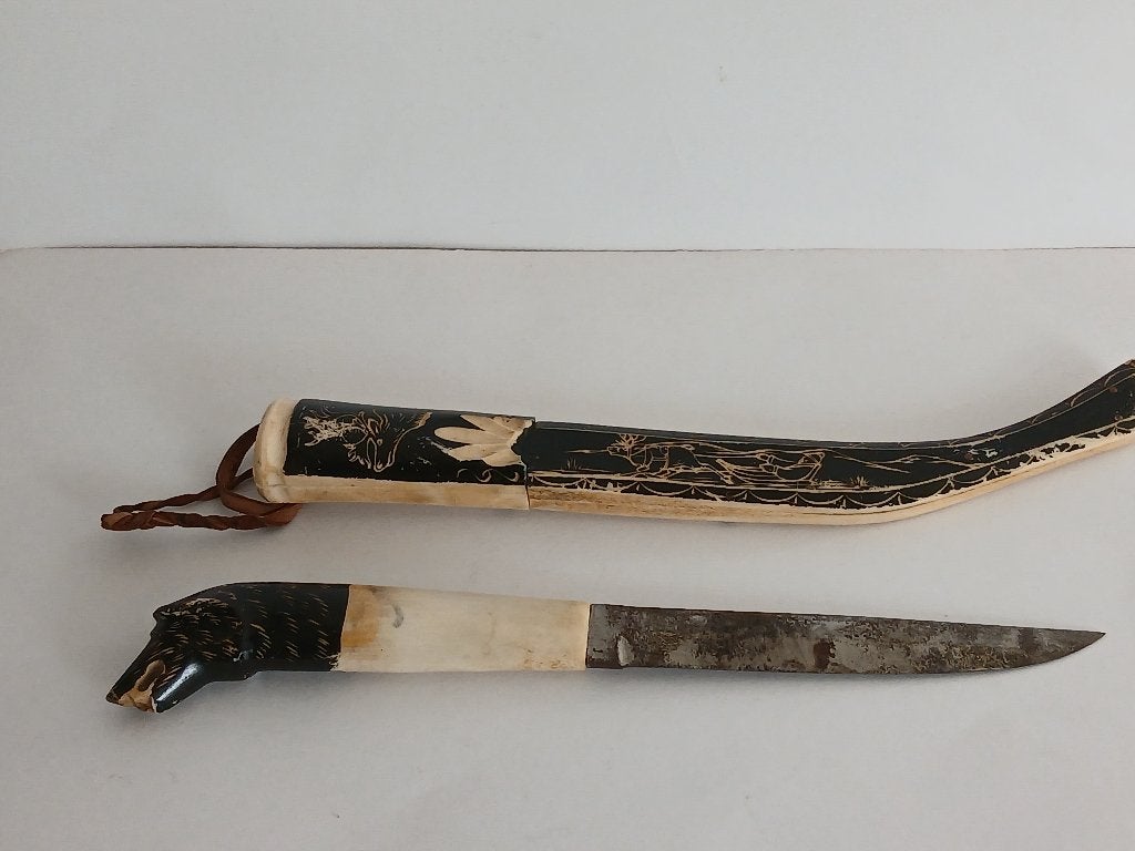 Vintage Mes  Helhorn Finland  Jaren 50, Ophalen of Verzenden