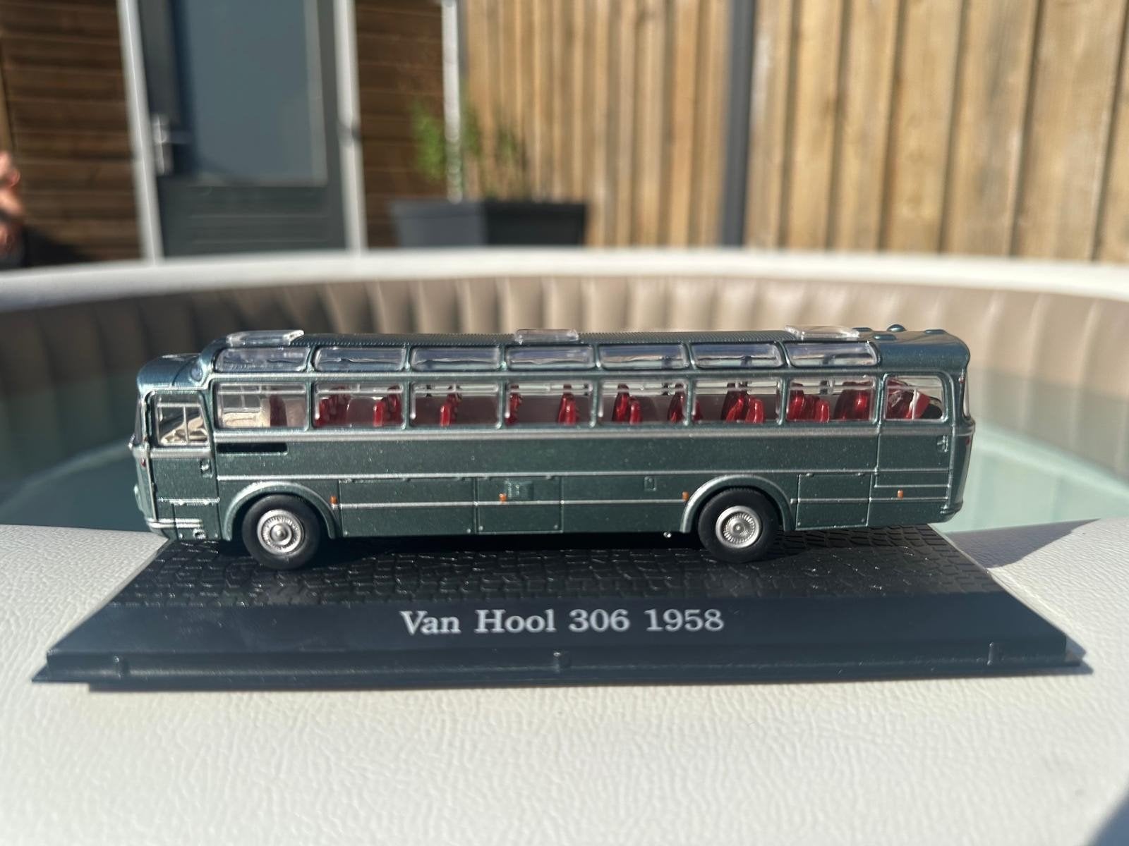 Van Hool 306 uit 1958 modelbus, Hobby en Vrije tijd, Ophalen of Verzenden, Auto, Overige merken