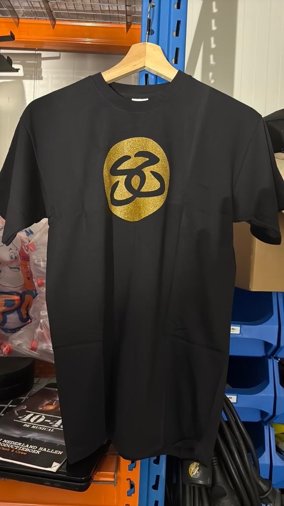 SpangaS T-shirt maat S, Ophalen of Verzenden, Zo goed als nieuw, Zwart