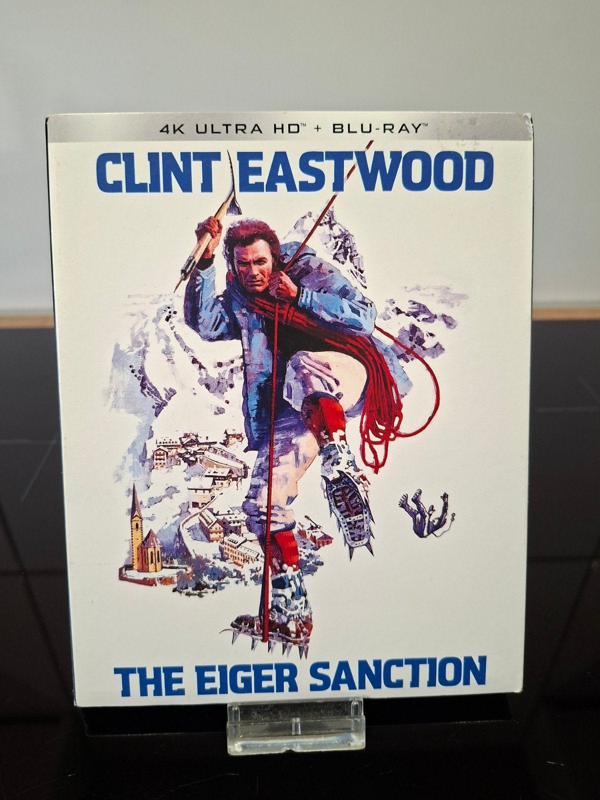 The Eiger Sanction 4K Ultra HD + Blu-ray - Clint Eastwood, Ophalen of Verzenden, Zo goed als nieuw, Actie