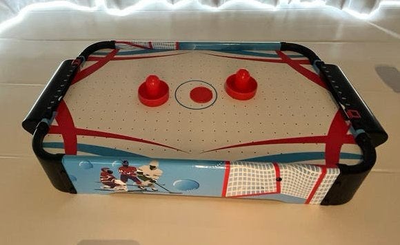 Compacte Airhockey Tafel - Plezier voor Jong en Oud!, Ophalen of Verzenden, Nieuw, Jongen of Meisje