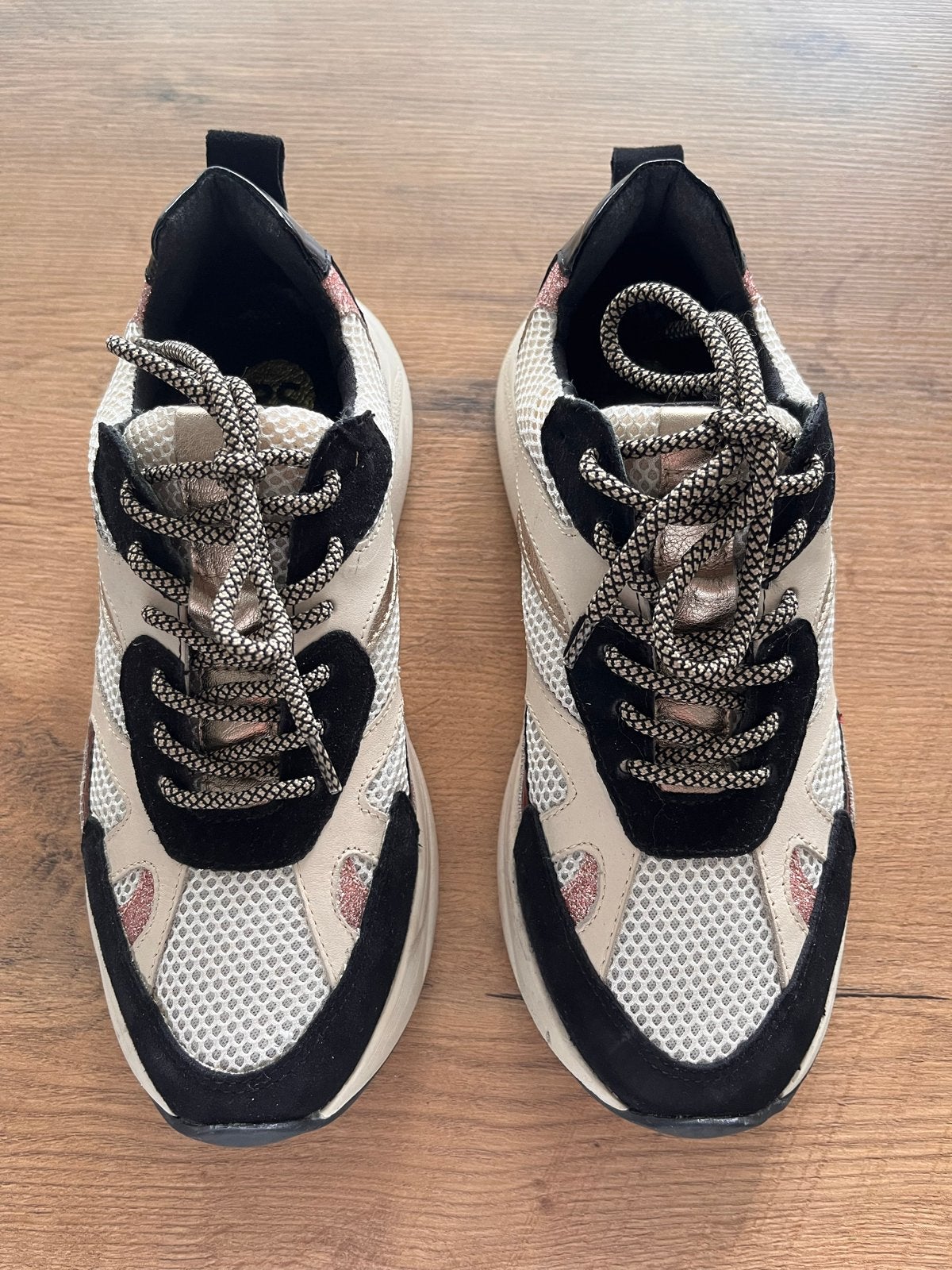 Zo goed als nieuwe PS Poelman sneakers maat 41, Zwart, Nieuw, Ophalen of Verzenden, Sneakers of Gympen