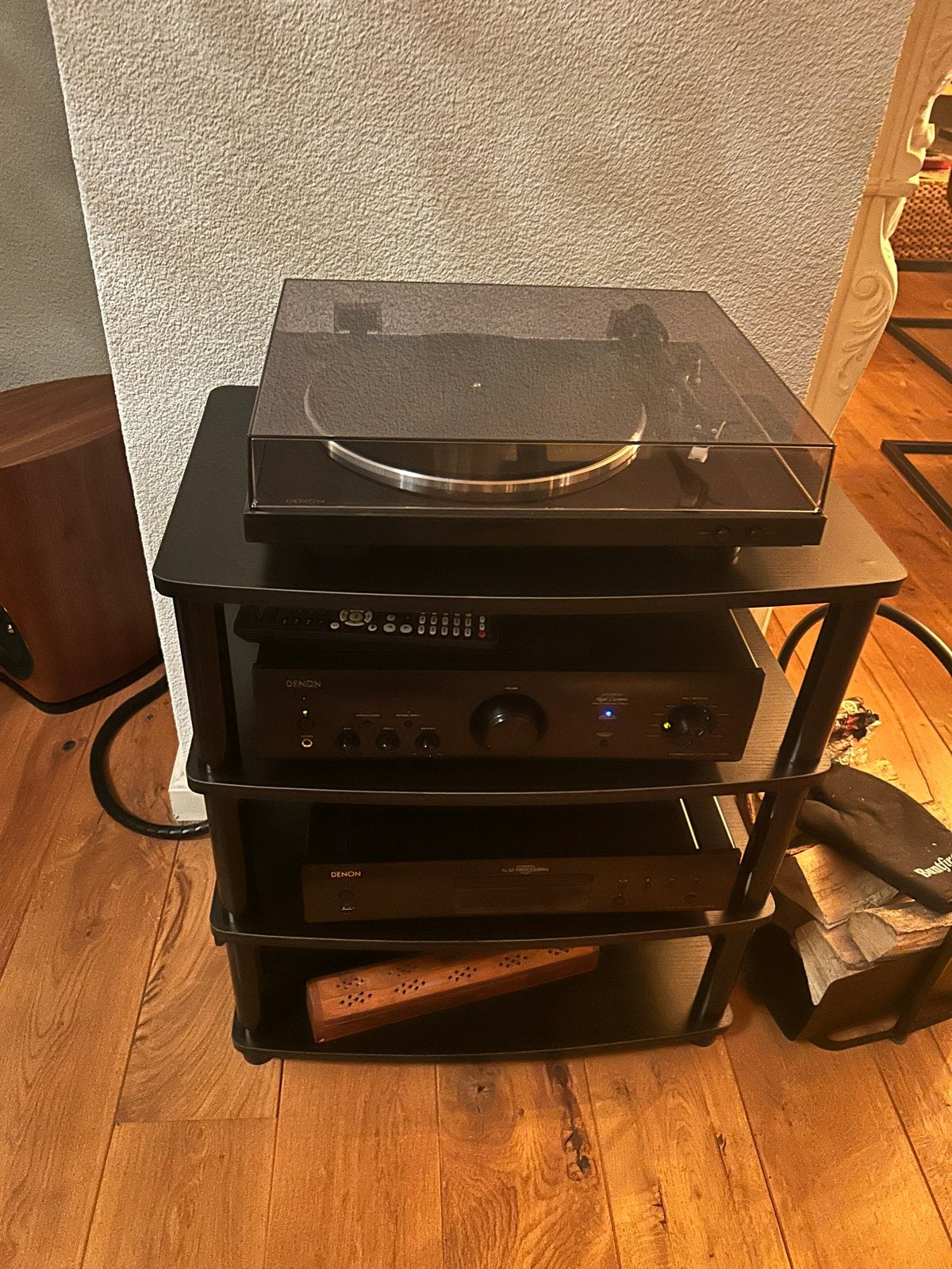 Denon DP-300F Volautomatische Platenspeler, Audio, Tv en Foto, Ophalen of Verzenden, Zo goed als nieuw, Platenspeler, Automatisch
