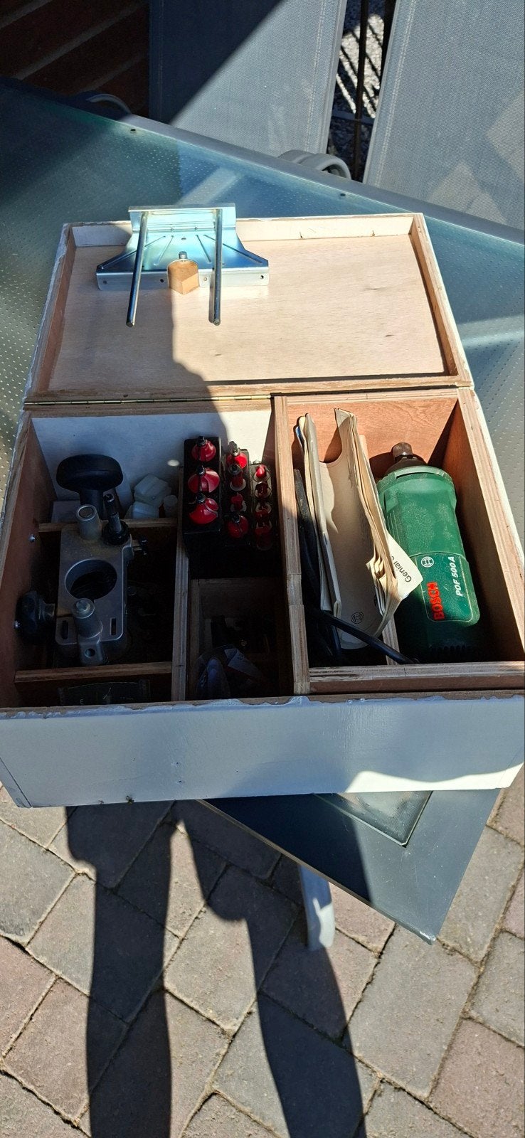 bosch bovenfrees, Ophalen, Elektrisch, Bovenfrees