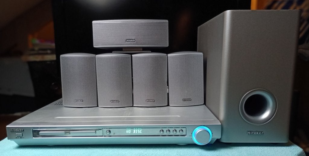 Hiteker 5.1 Dvd Home Theater Sound System, Overige merken, Gebruikt, Ophalen of Verzenden, 5.1-systeem