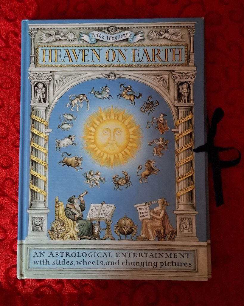 Interactief horoscoop boek Heaven on Earth 1992 Engels IZGS, Ophalen of Verzenden, Gelezen, Plaatjesalbum