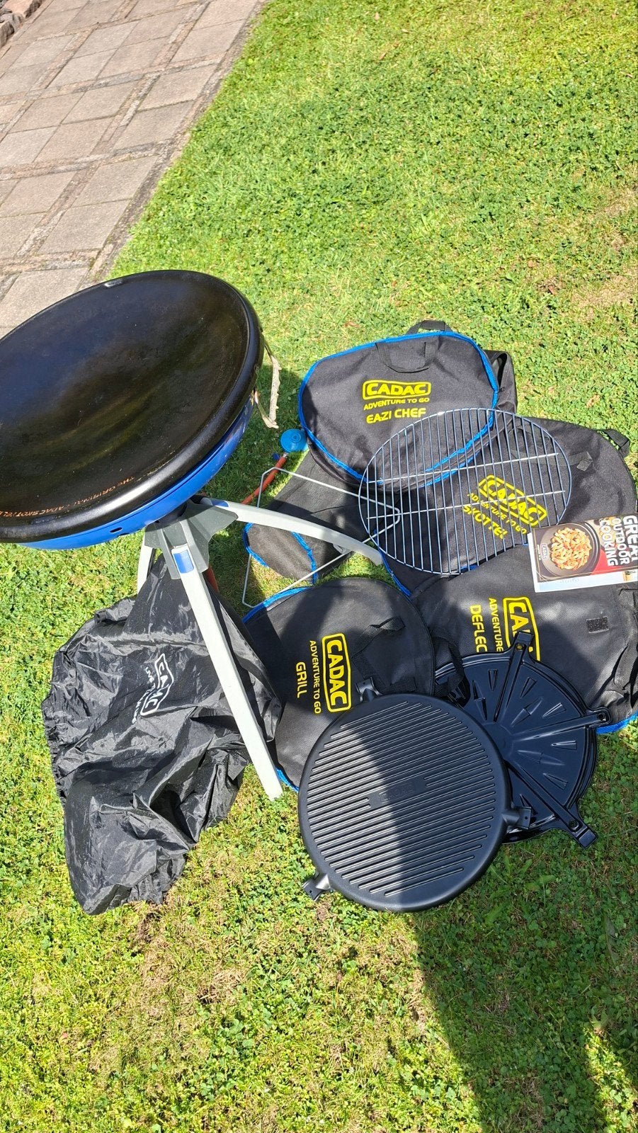 Cadac Eazi Chef Skottelbraai met complete set accessoires, Caravans en Kamperen, Kampeeraccessoires, Ophalen