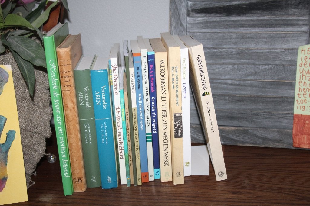 Stapel theologische boeken, Ophalen of Verzenden, Gelezen, Christendom | Protestants