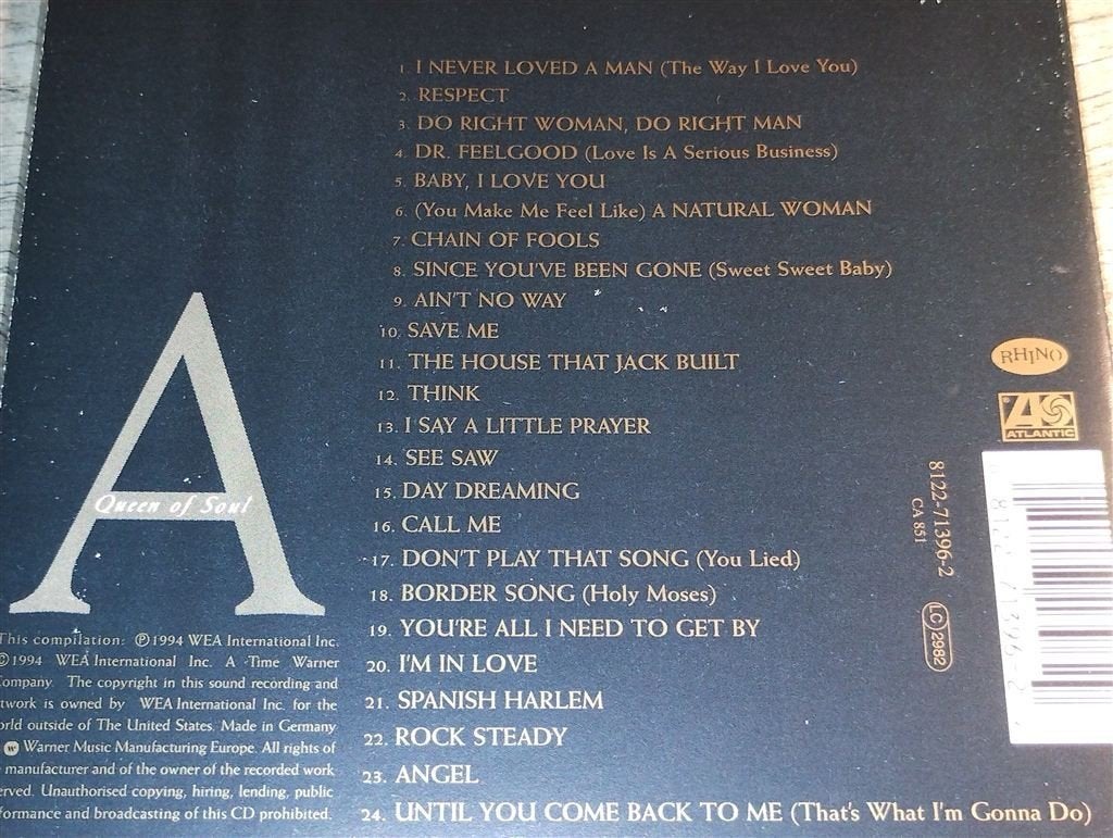 Aretha Franklin - Queen Of Soul [Best Of], Ophalen of Verzenden, Zo goed als nieuw, Soul