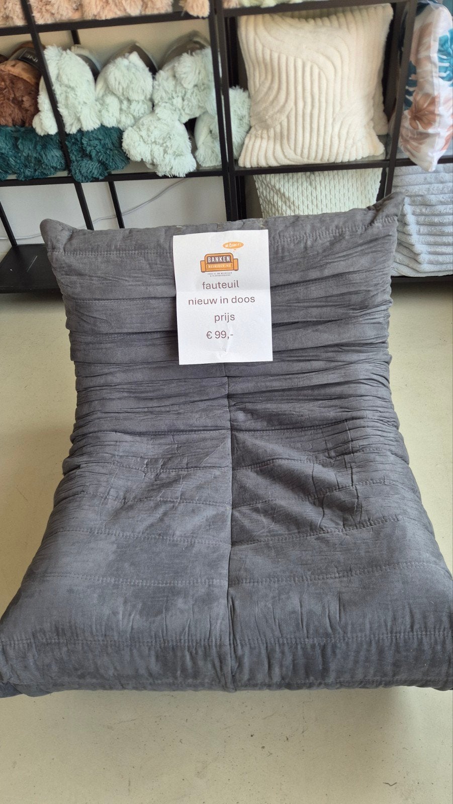 Comfortabele fauteuil uit voorraad leverbaar, Huis en Inrichting, Fauteuils, Ophalen, Nieuw, 75 tot 100 cm, 75 tot 100 cm