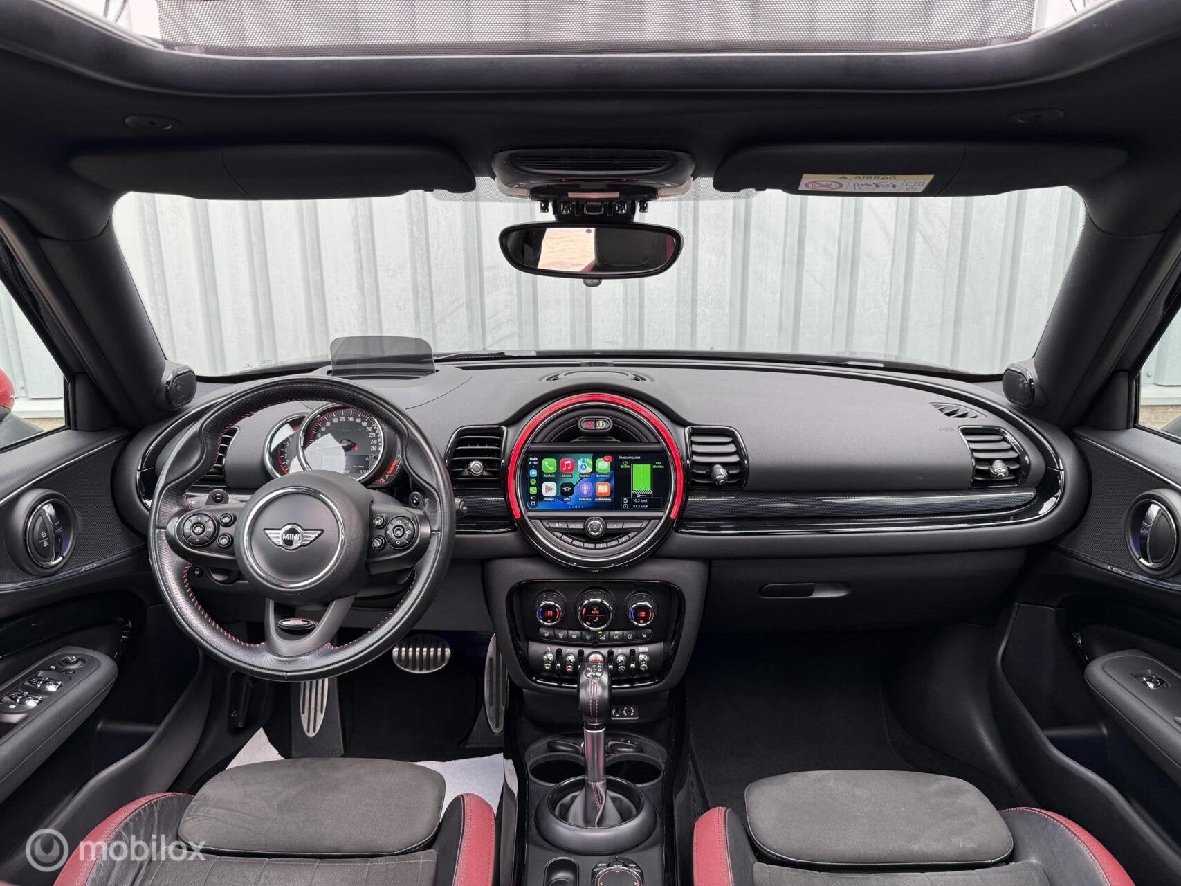 Mini Clubman 2.0 JCW | ALL4 | 232PK | Automaat | H/K | HUD, Automaat, 1998 cc, 4 cilinders, 1465 kg