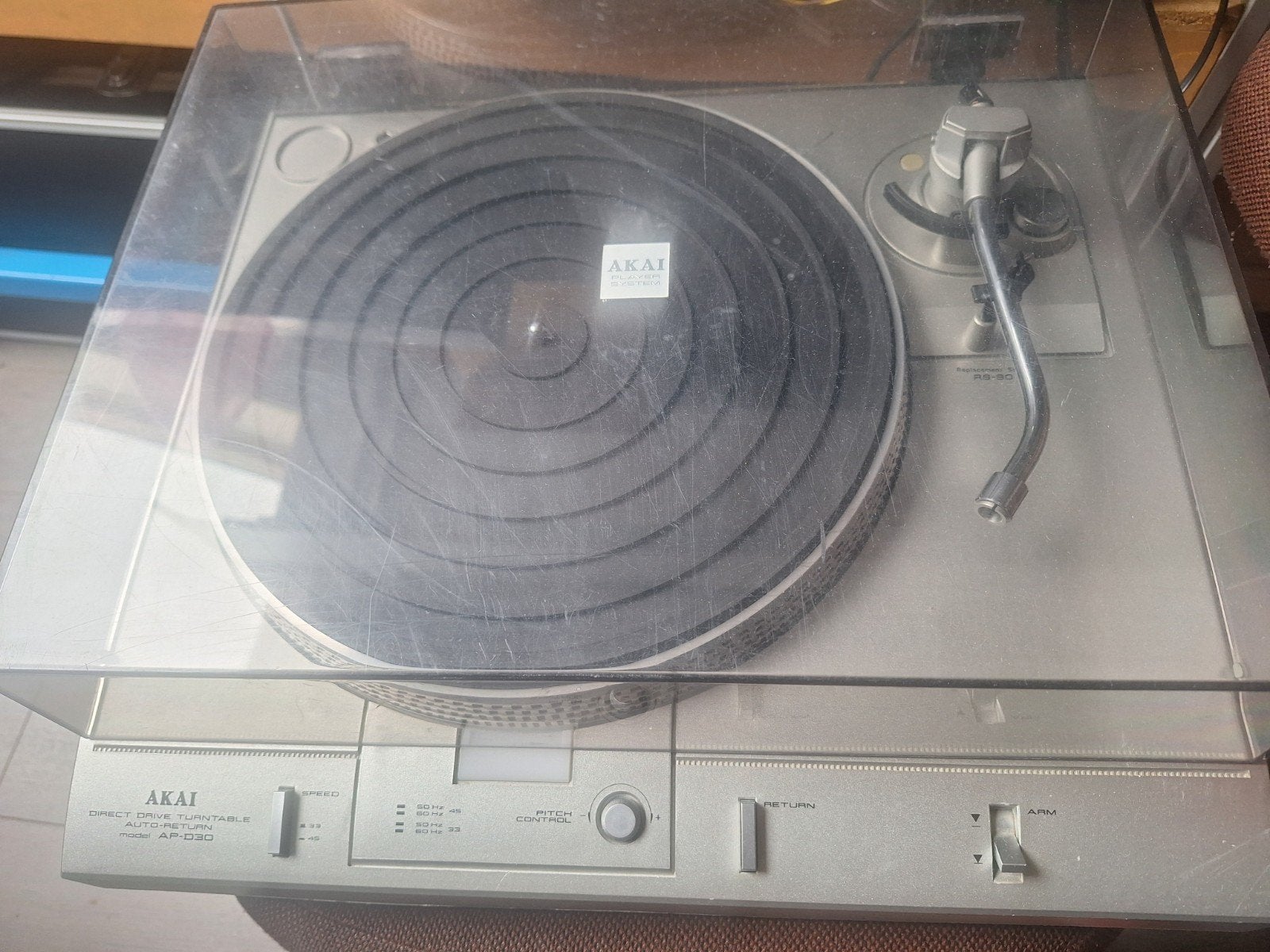 akai AP 30 defect, Pitch-regelaar, Ophalen of Verzenden, Niet werkend, Platenspeler-onderdeel