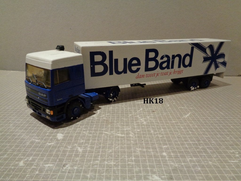Lion daf 95 sc blue band, Hobby en Vrije tijd, Ophalen of Verzenden, Zo goed als nieuw, Bus of Vrachtwagen, Lion Toys
