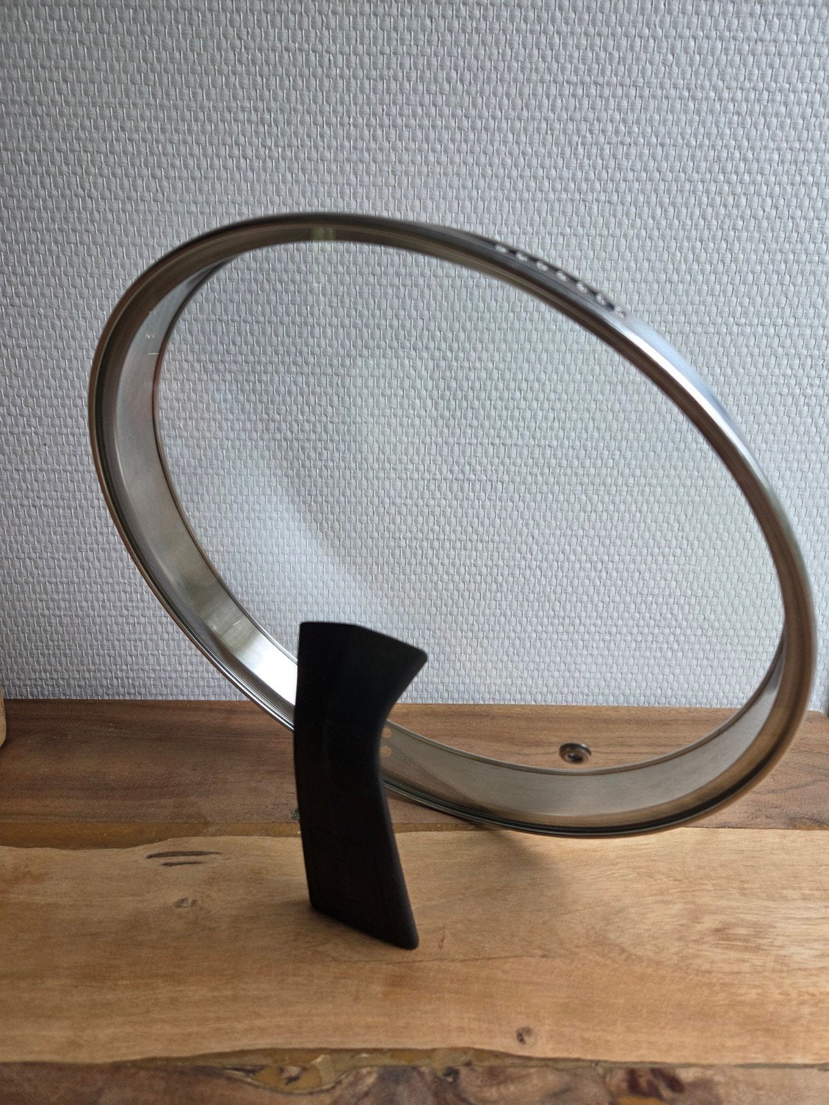 Tefal glazen deksel 26 cm met handvat, Overige typen, Ophalen of Verzenden, Glas, Met deksel