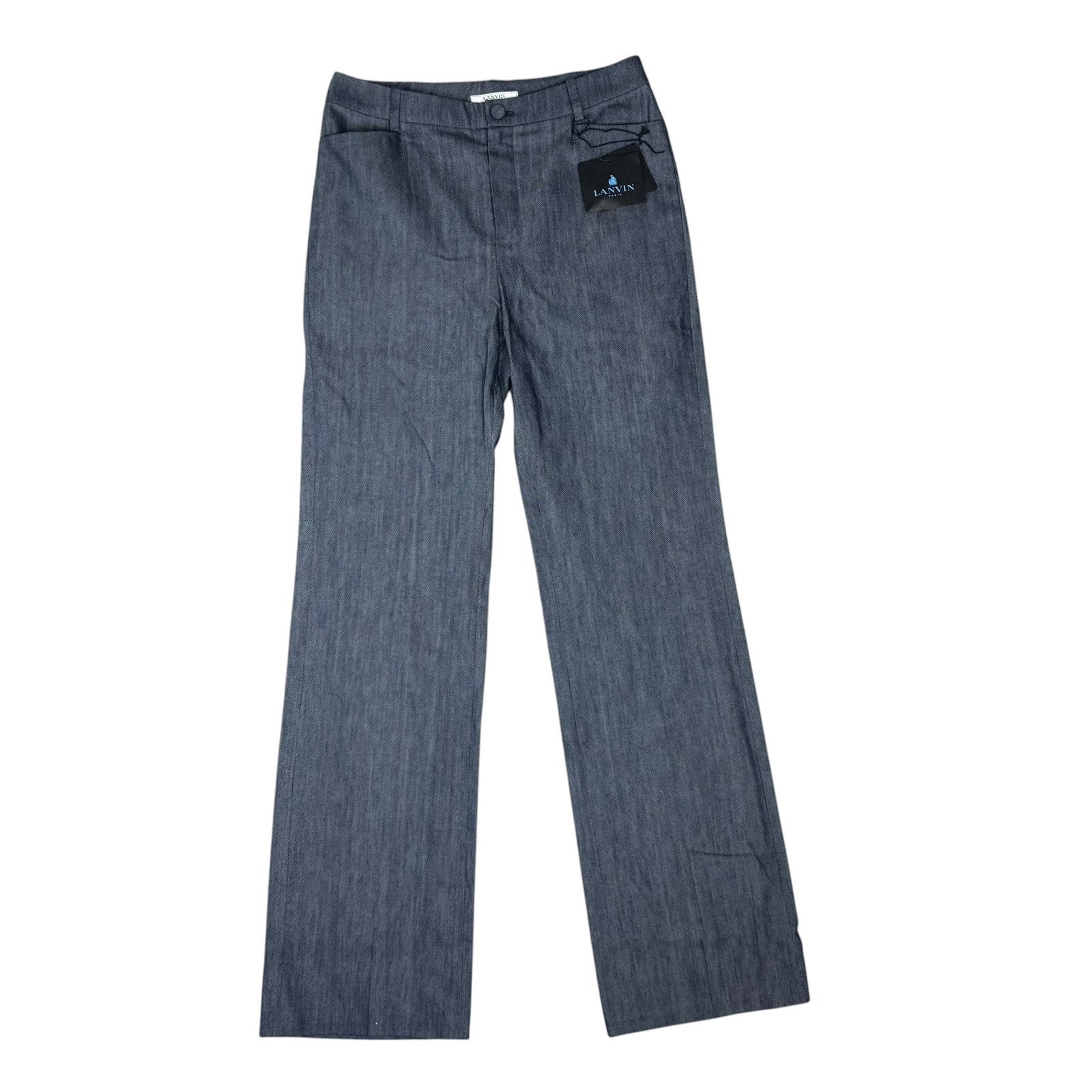 Lanvin Paris Designer Broek NIEUW Maat FR38, ., Nieuw, ., Lang