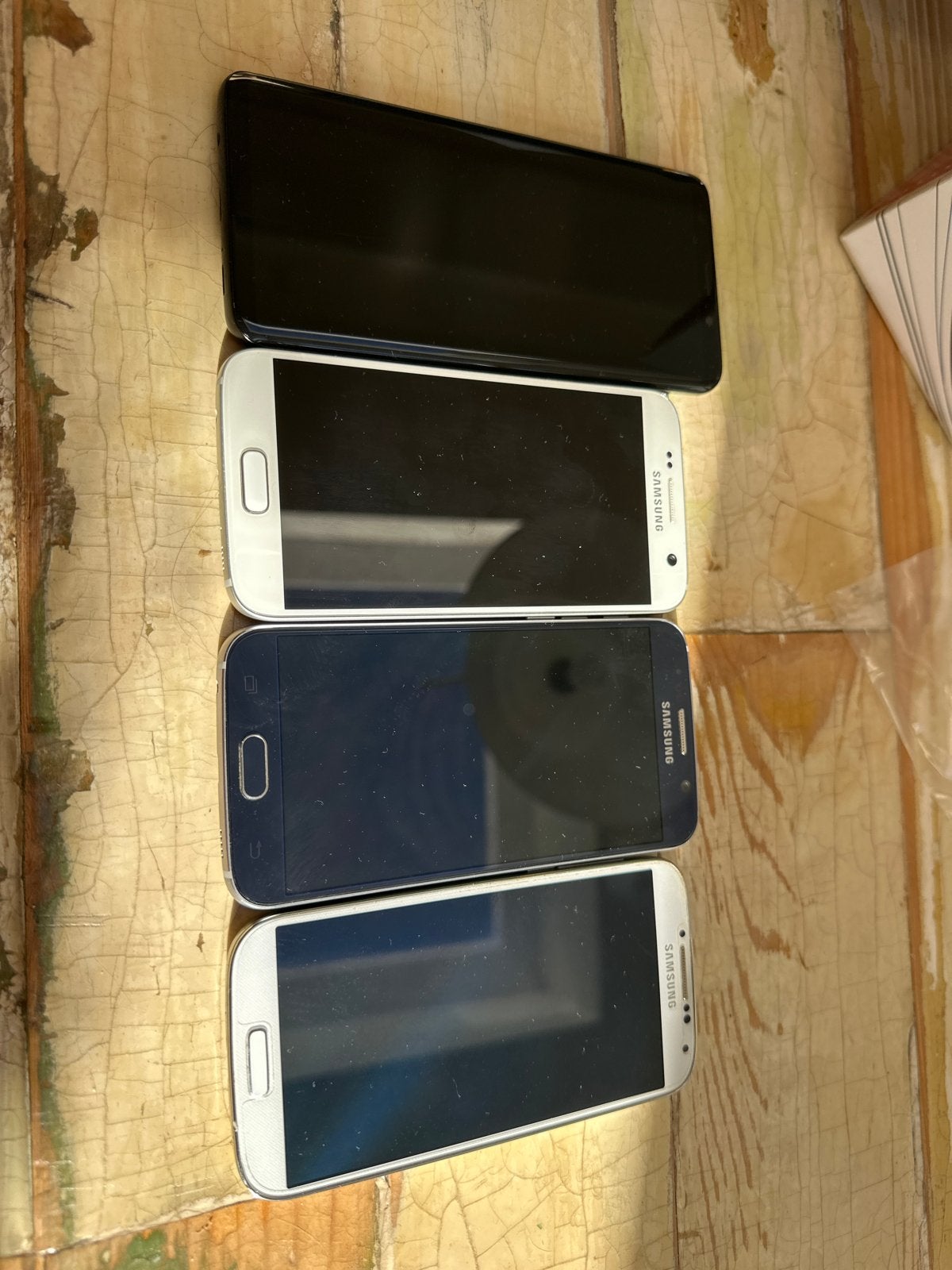 Samsung Galaxy S-serie telefoons -  s4, s6, s7,s9, Gebruikt, Zwart, Ophalen of Verzenden, Galaxy S2 t/m S9