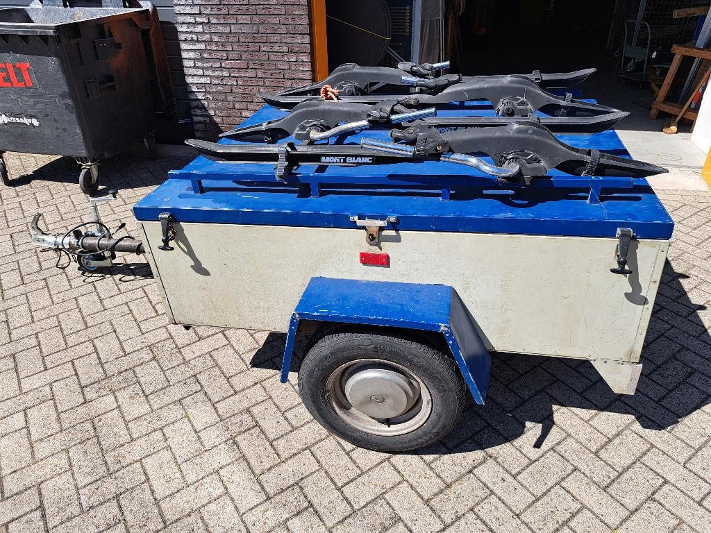 fietskar met bagageruimte, Ophalen, Gebruikt, Vering, Onbekend