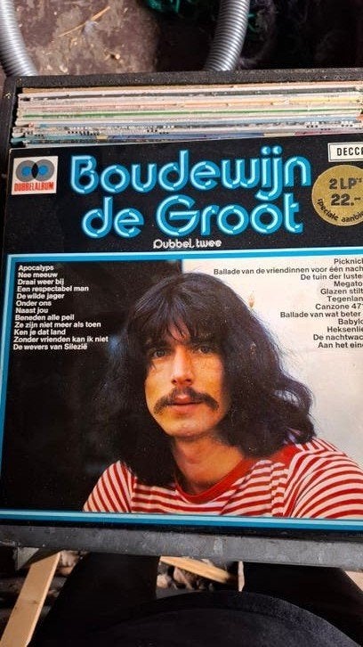 Boudewijn de Groot - Dubbel twee (Dubbelalbum LP), Ophalen, Gebruikt, Pop, Dubbel-LP