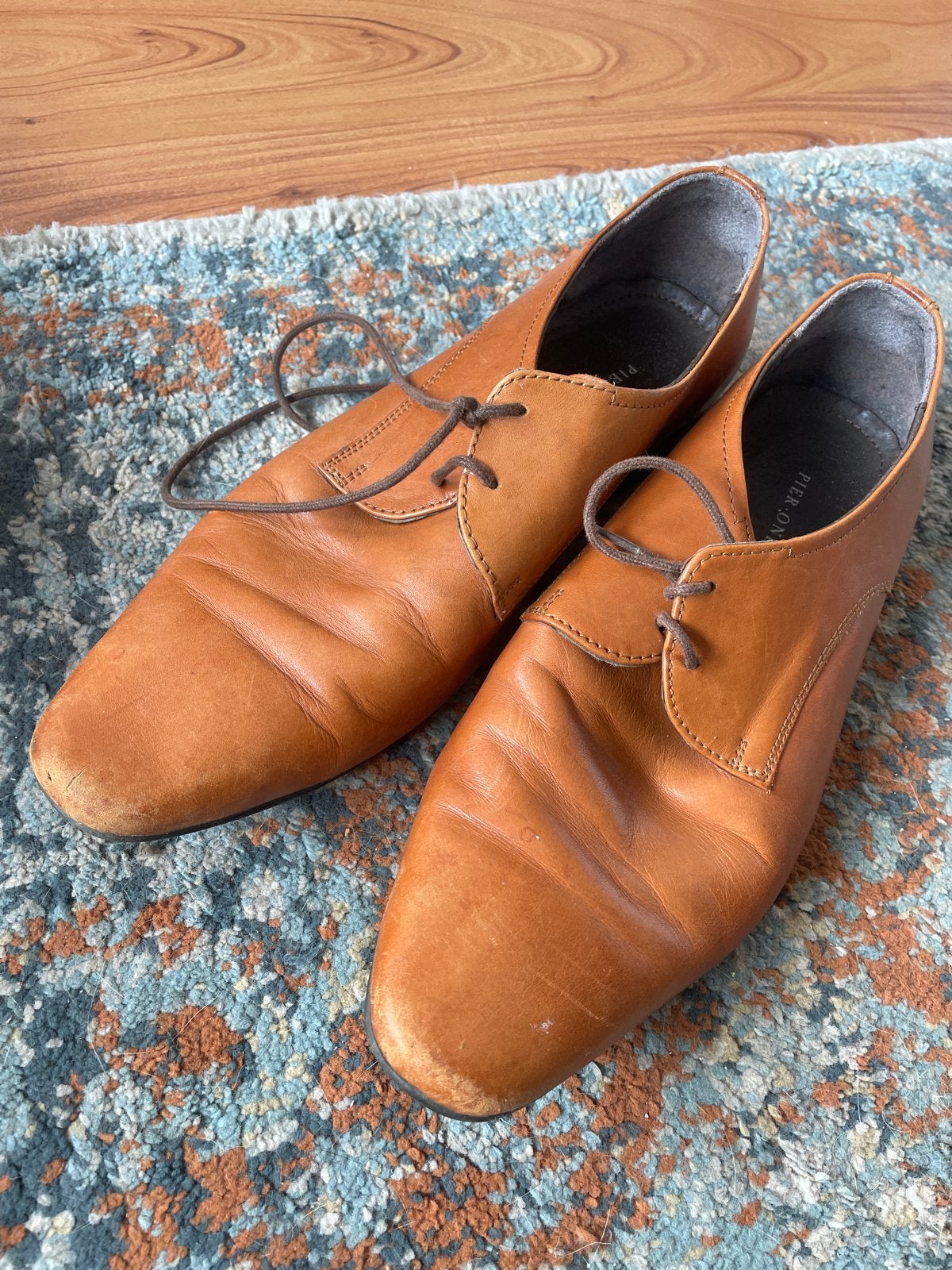 Pier One schoenen maat 42 - Gedragen, Kleding | Heren, Schoenen, Ophalen of Verzenden, Gedragen, Bruin, Veterschoenen