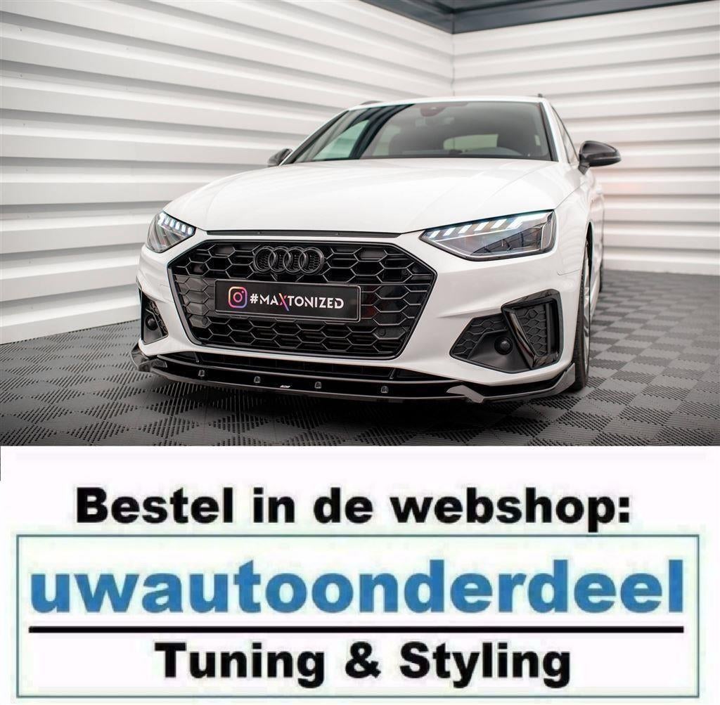 Maxton Design Spoiler Splitter Voor Audi A4 B9 S Line Faceli, Verzenden