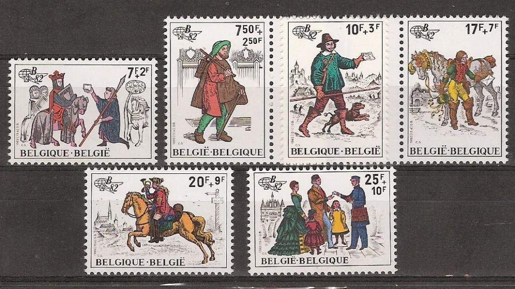 België, Belgica '82, 1982., Ophalen of Verzenden, Postfris