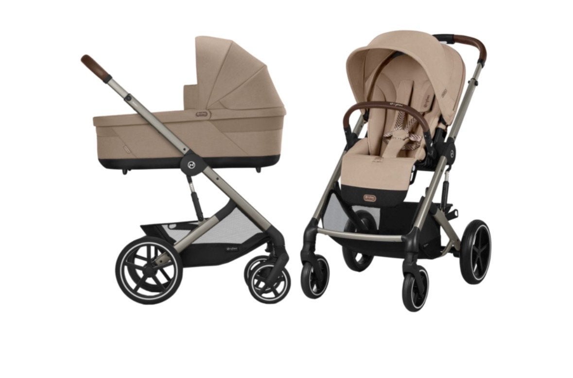 Cybex balios s lux, reiswieg+zitje, Zo goed als nieuw, Combiwagen, Met reiswieg, Ophalen