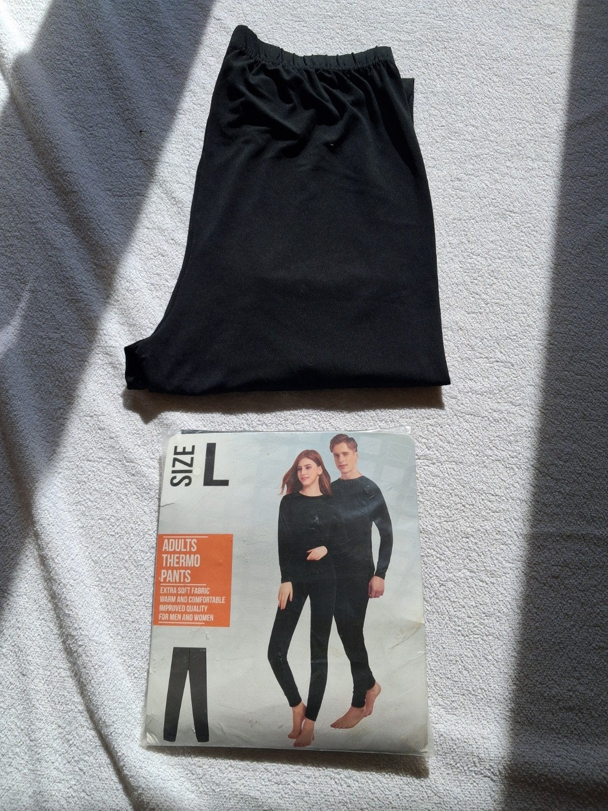 2 thermo broek maat l, Ophalen of Verzenden, Nieuw, Zwart