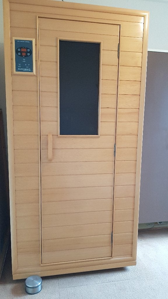 Infrarood sauna Health Company, Sport en Fitness, Sauna, Ophalen, Zo goed als nieuw, Infrarood, Complete sauna