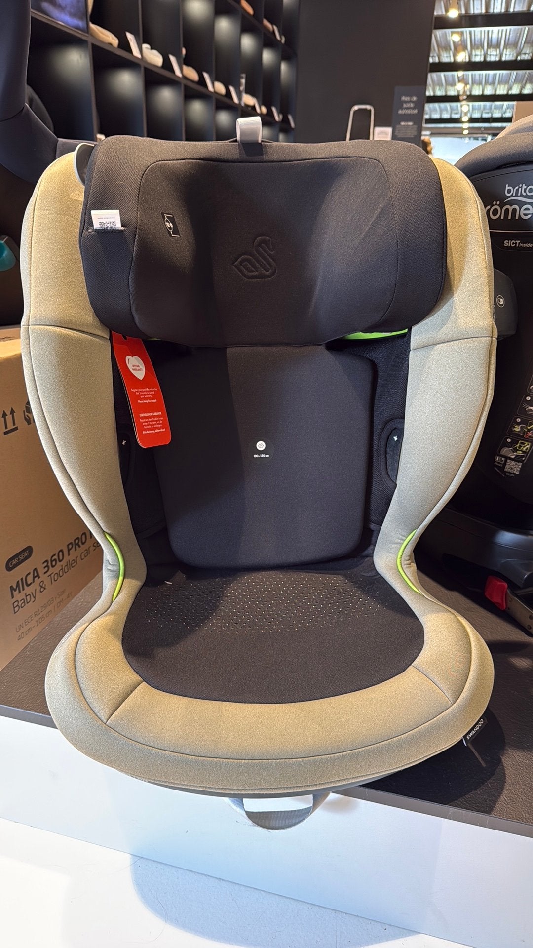 Swandoo Charlie autostoeltje, Kinderen en Baby's, Autostoeltjes, Autogordel of Isofix, 15 t/m 36 kg, Zijbescherming, Zo goed als nieuw