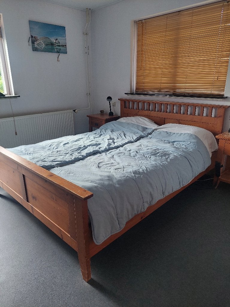 Complete slaapkamer incl. elektrisch verstelbaar bed, Huis en Inrichting, Ophalen, Gebruikt, Tweepersoons, Landelijk
