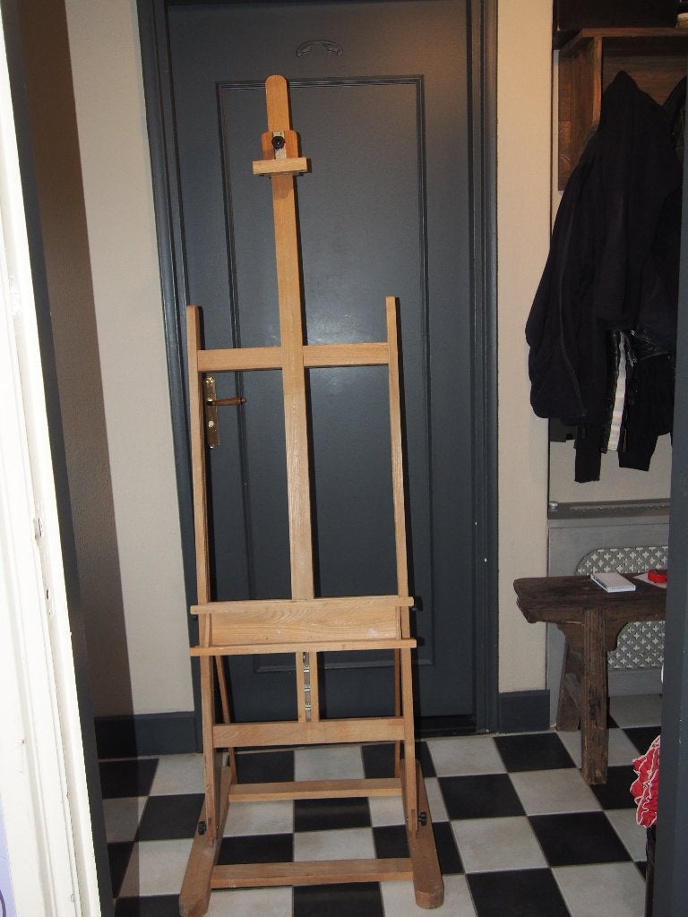 Houten Schildersezel - Max. 2,38 cm hoog, Ophalen, Gebruikt, Ezel