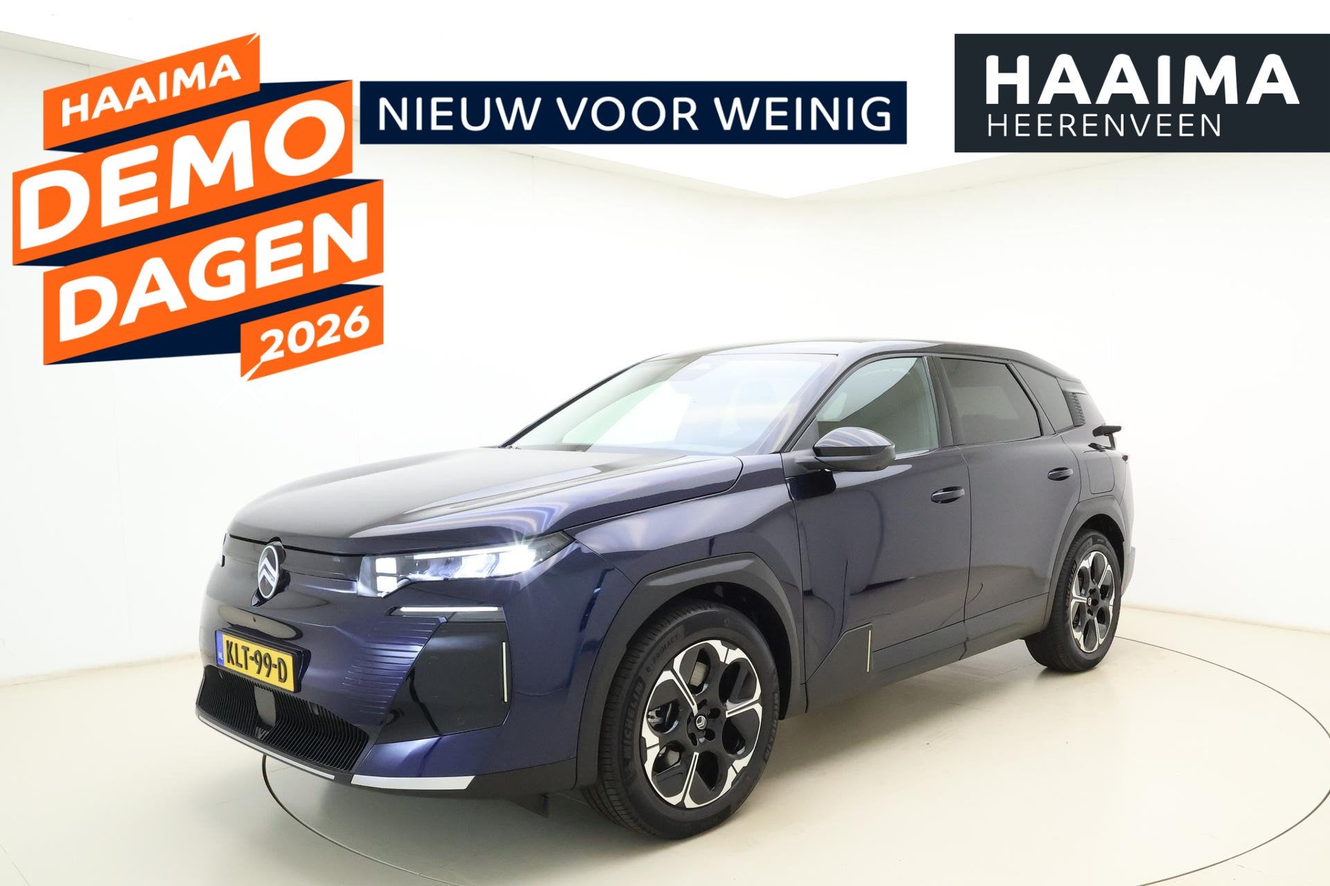 Citroen C5 Aircross Plus Comfort Range 74 kWh Demo | WLTP 51, 213 pk, Blauw, 315 min, Te koop