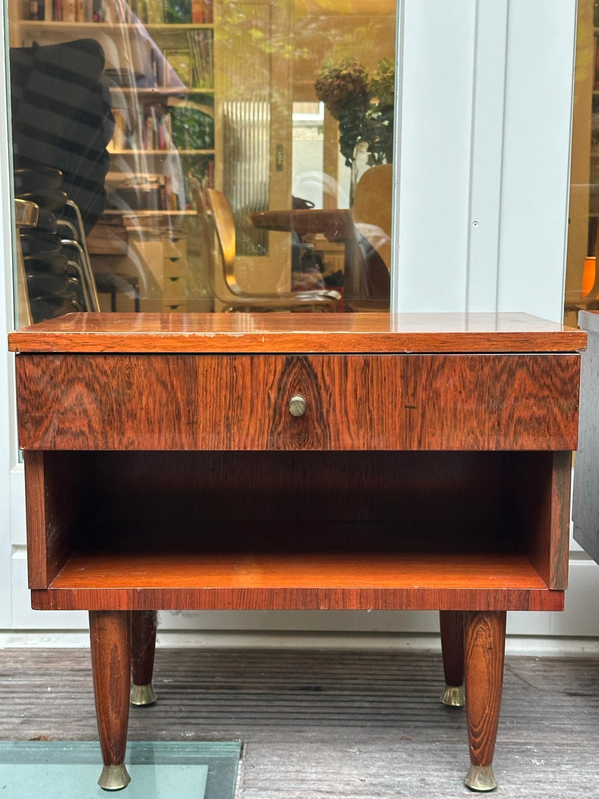 Vintage Nachtkastjes, Ophalen, Gebruikt, 45 tot 65 cm, Minder dan 55 cm