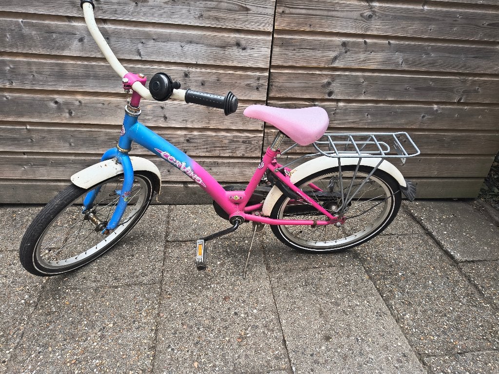 Meisjesfiets merk corvino, leeftijd 6-8 jaar, Ophalen, Terugtraprem, Gebruikt, Corvino